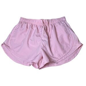 Nike Dri-Fit Running Shorts pink Mesh Sides Lined Size Medium